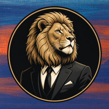 Lion in a Suit
